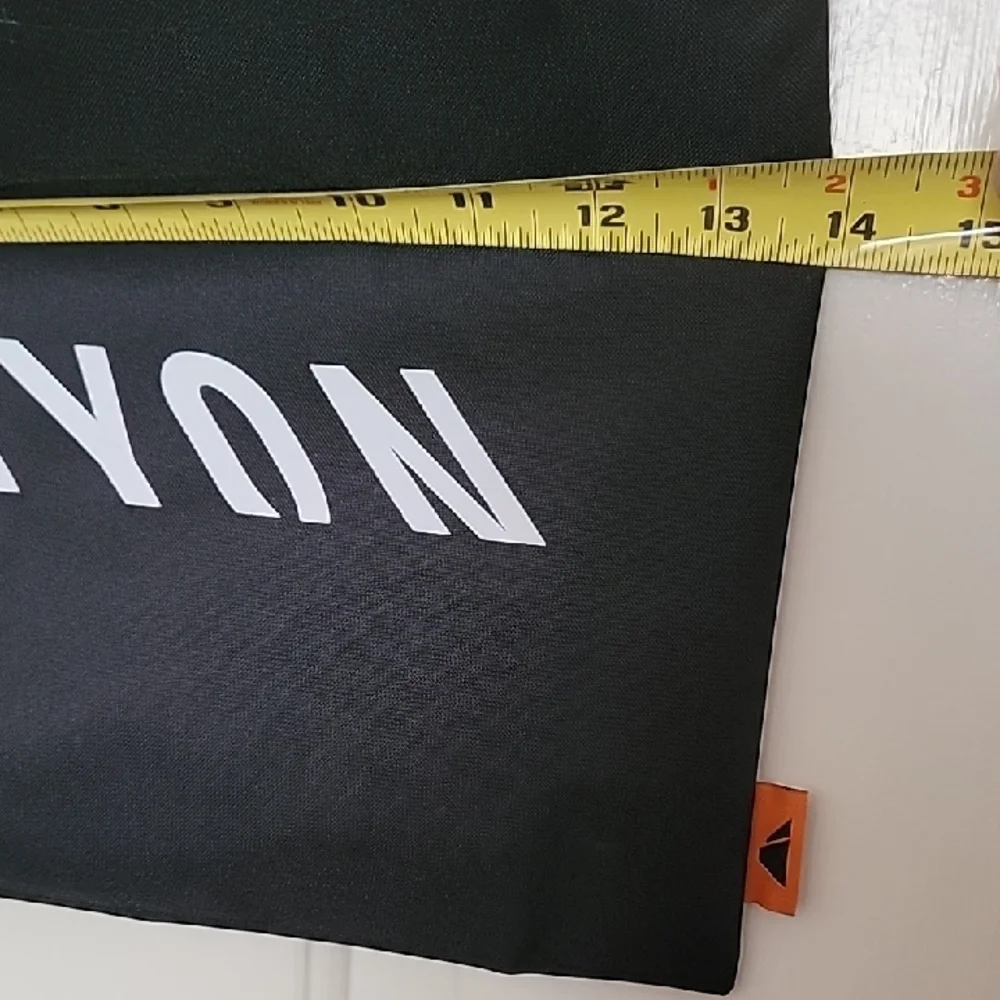 NEW CANYON BICYCLES Messenger Bag with Nylon Fabric Front Pocket Snap Closure